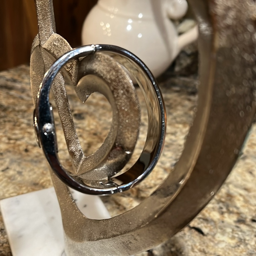 COACH Scout Floral-Print Stainless Steel Bangle Bracelet Watch 18mm - Picture 3 of 6